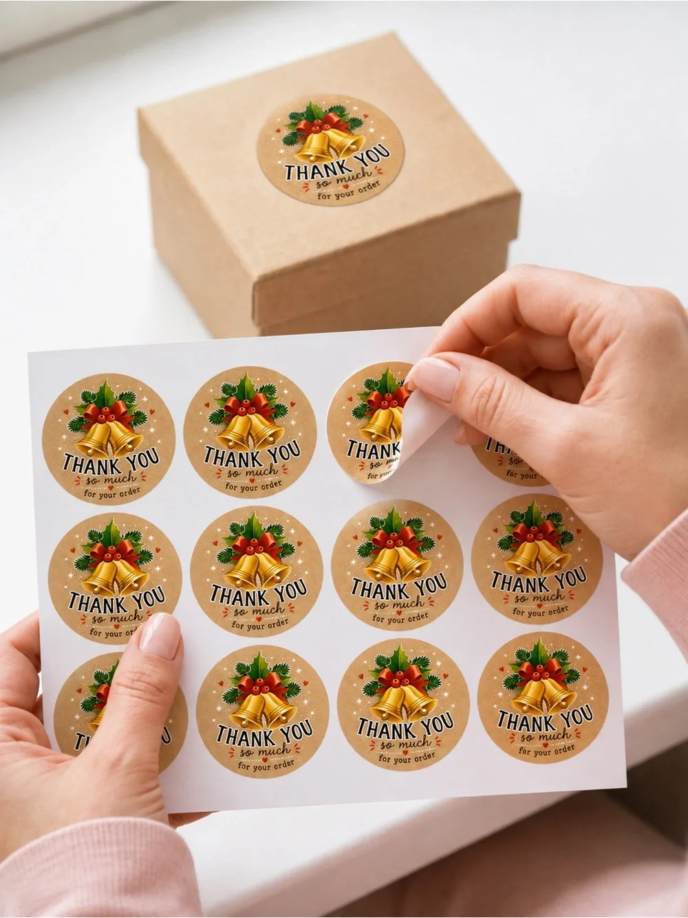 150PC Bundle~25 Poly Mailers, 25 Cards & 100 Stickers